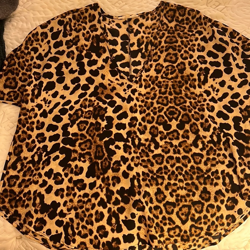 By Together Chetah Print Top